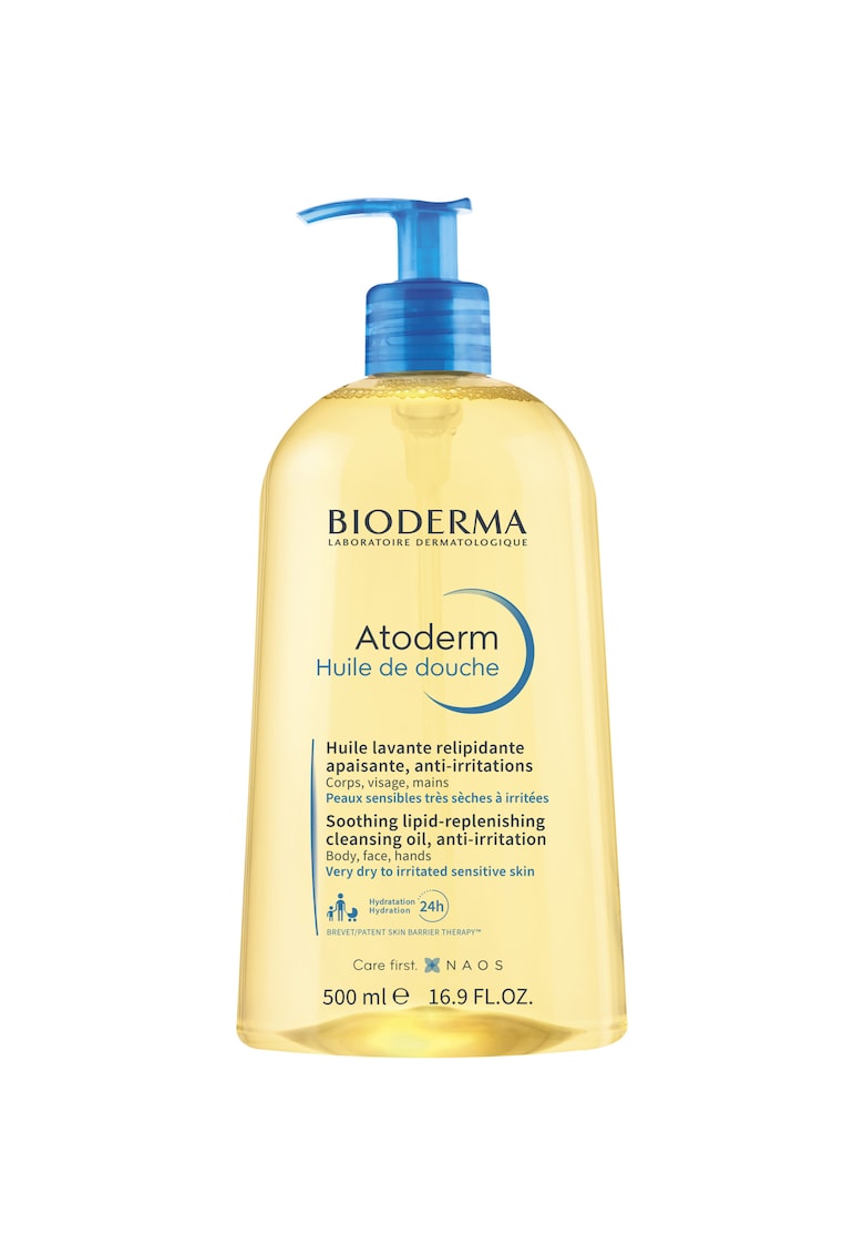 Ulei de dus  Atoderm pentru piele uscata/foarte uscata/sensibila - 500 ml