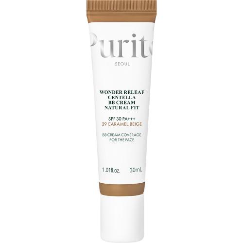 PURITO Wonder Releaf Centella BB Cream Natural Fit Crema Coloranta de fata 29 Caramel Beige SPF 30 PA