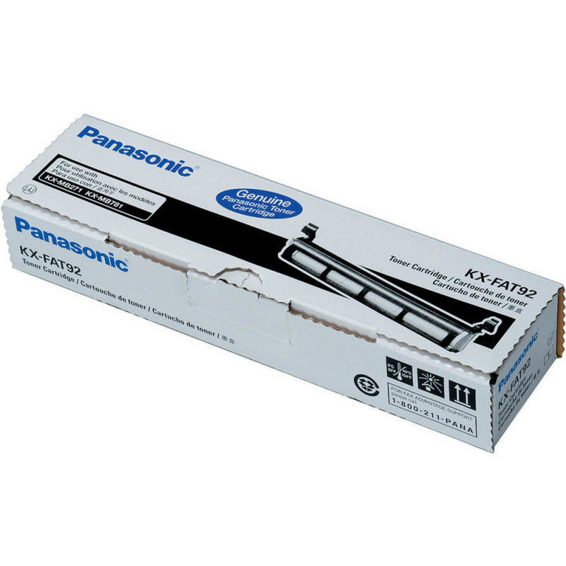 Toner negru Panasonic KX-FAT92E