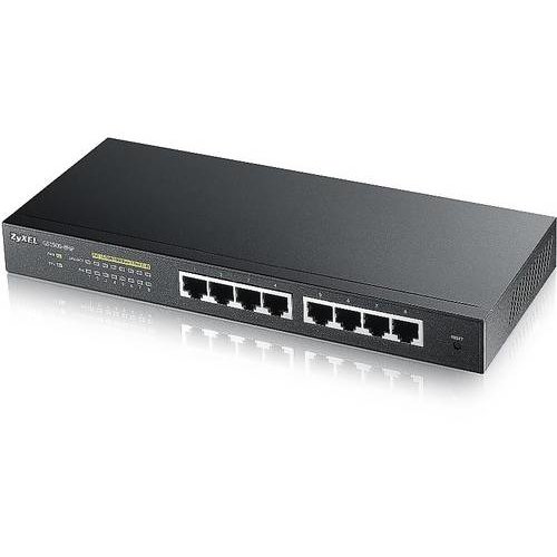 Zyxel Gs1900-8hp 8-Port Gbe Smart Managed Poe Switch
