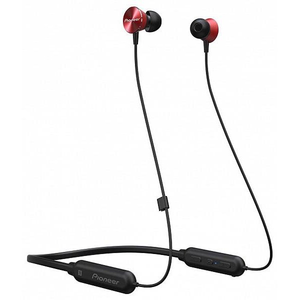 Casti Pioneer SE-QL7BT Bluetooth, rosu