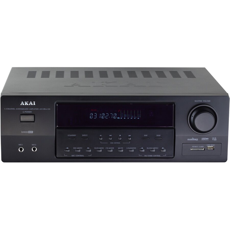 Amplificator Akai AS110RA-320, 5.1, 90W RMS
