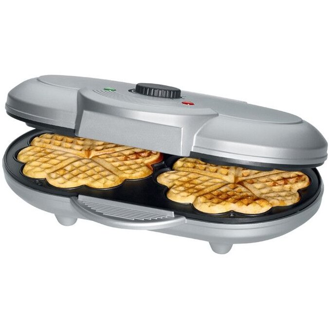 Aparat pentru gofre Momert 2014, 1400 W, Gri