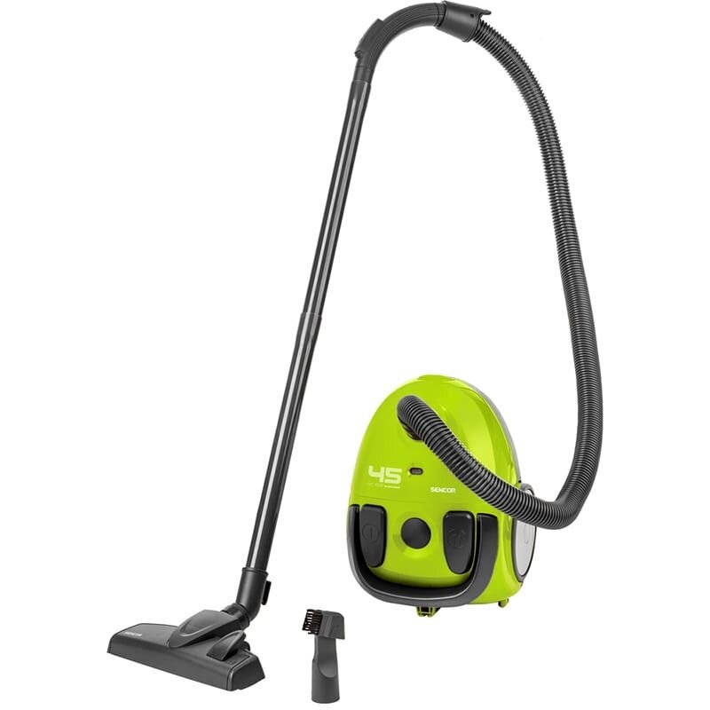 Aspirator cu sac Sencor, SVC 45GR, 850W, Verde