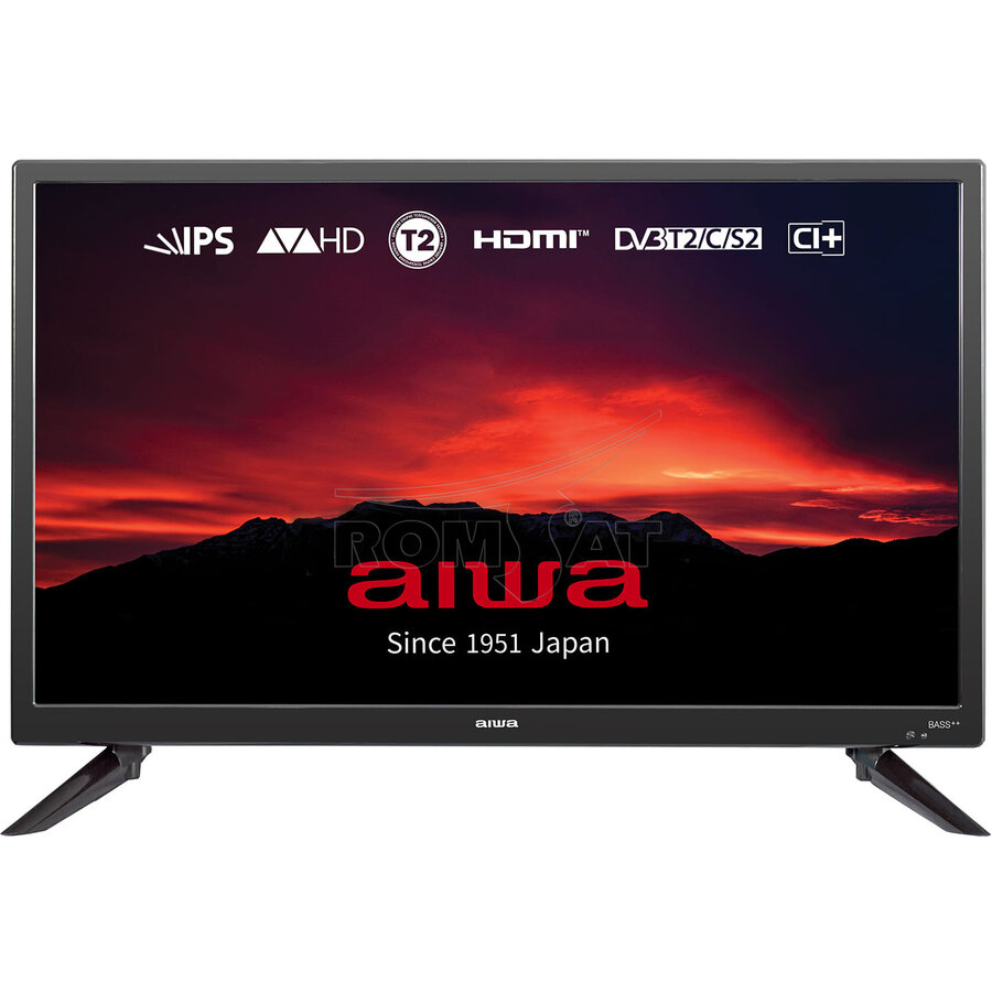 Oferte la Televizor AIWA, 61 cm, LED, HD, JH24BT300S, Negru