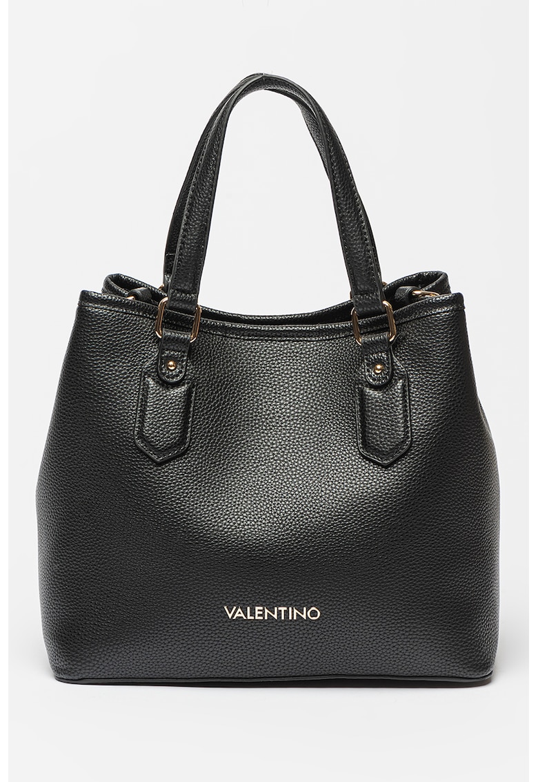 Geanta shopper din piele ecologica Brixton - Negru