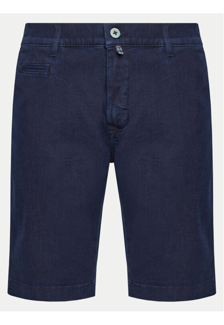 Pantaloni scurti barbati -  303668976 - Bumbac - Albastru