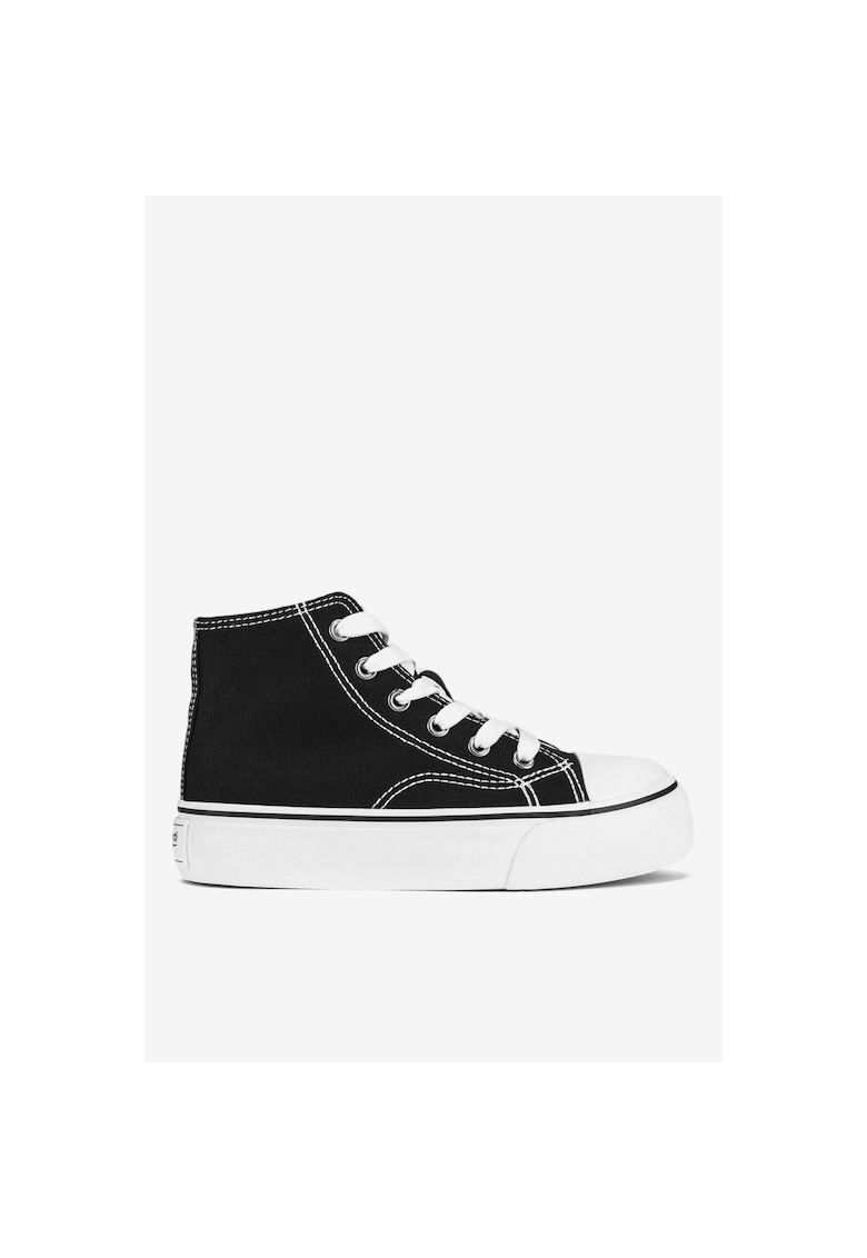 Tenisi fete  5905588718918 - Textil - Negru - Negru