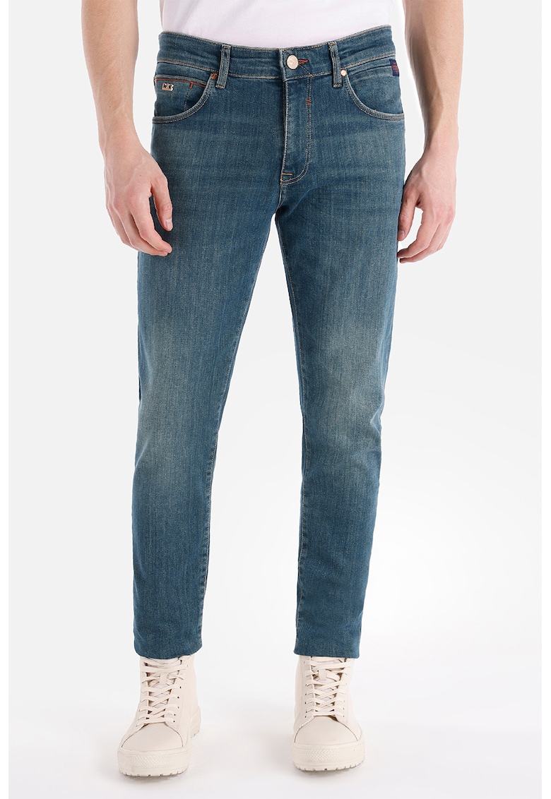 Blugi slim-fit Danny - Albastru inchis