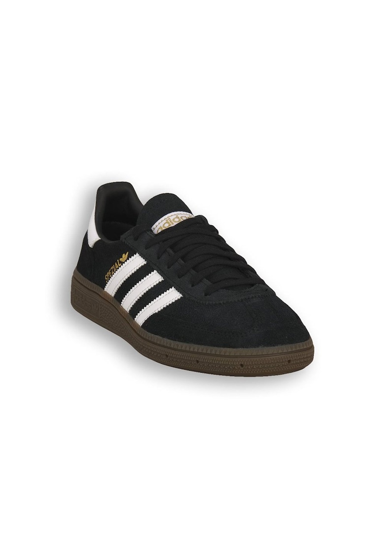 Pantofi sport dama  Handbal IH8010 - piele intoarsa - negru