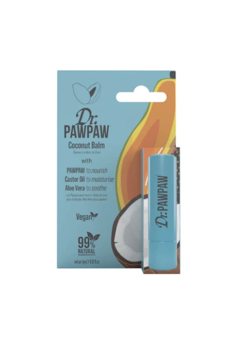Balsam de buze Dr PawPaw - aroma de cocos - vegan - 4g