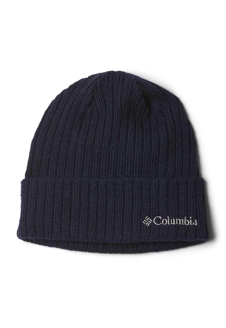 Caciula unisex cu logo brodat - pentru trekking - Bleumarin