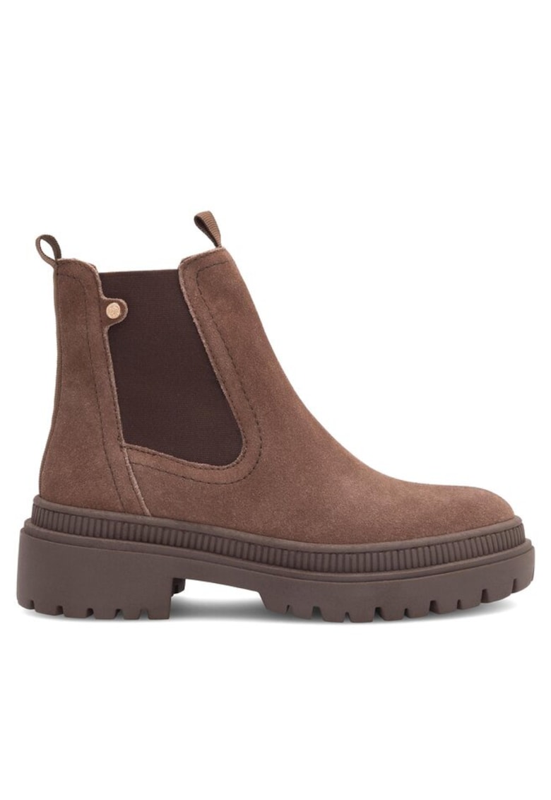 Botine dama -  590486292256040 - Piele naturala - Maro
