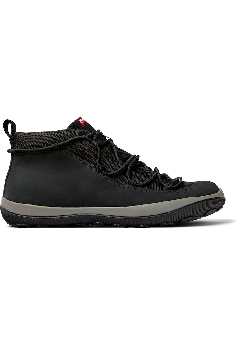 Oferte la Ghete de piele nabuc Peu Pista - Negru