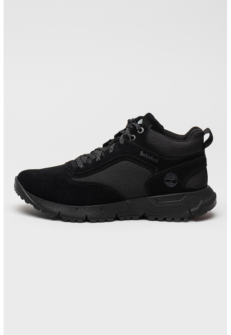 Pantofi sport medii cu siret Voyager Park - Negru