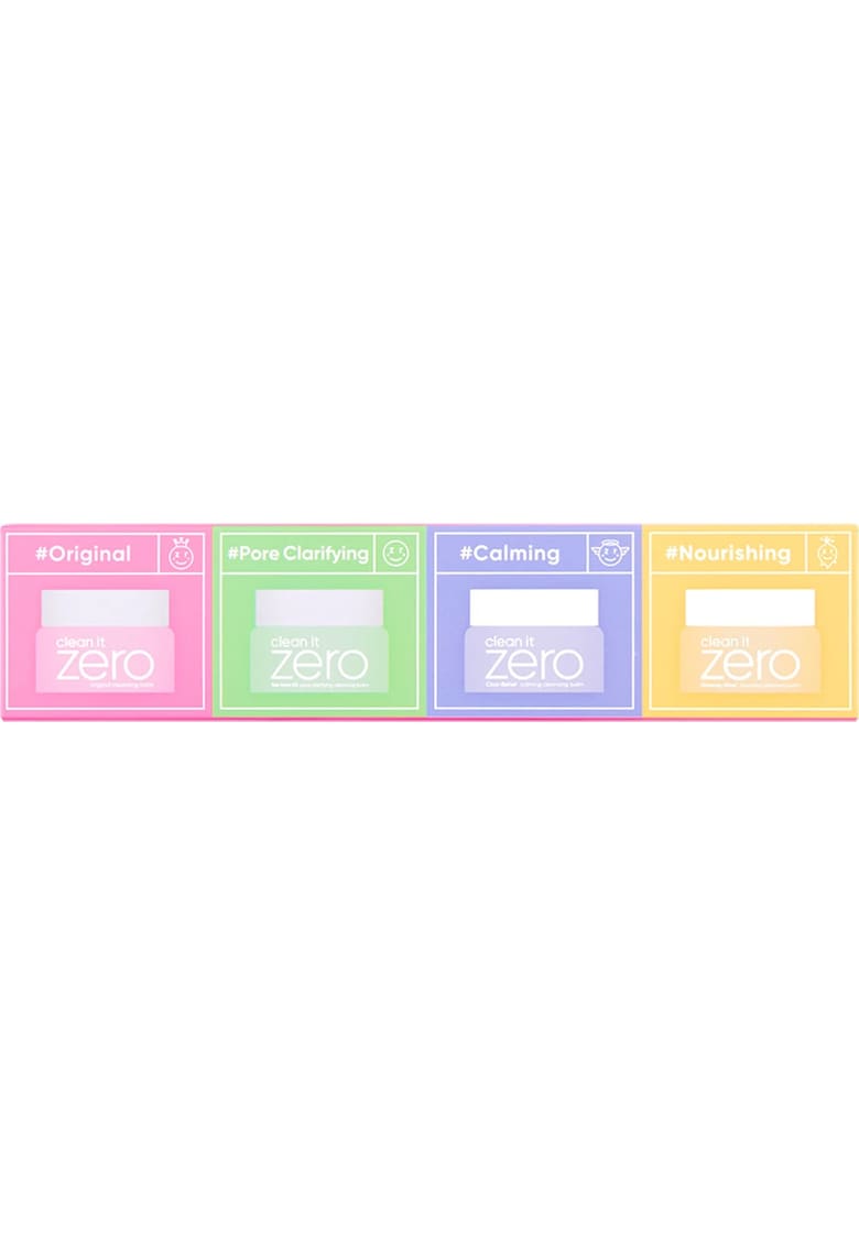 Set de balsamuri de curatare -  Clean it Zero Cleansing Balm Miniature Kit - 4x 7ml