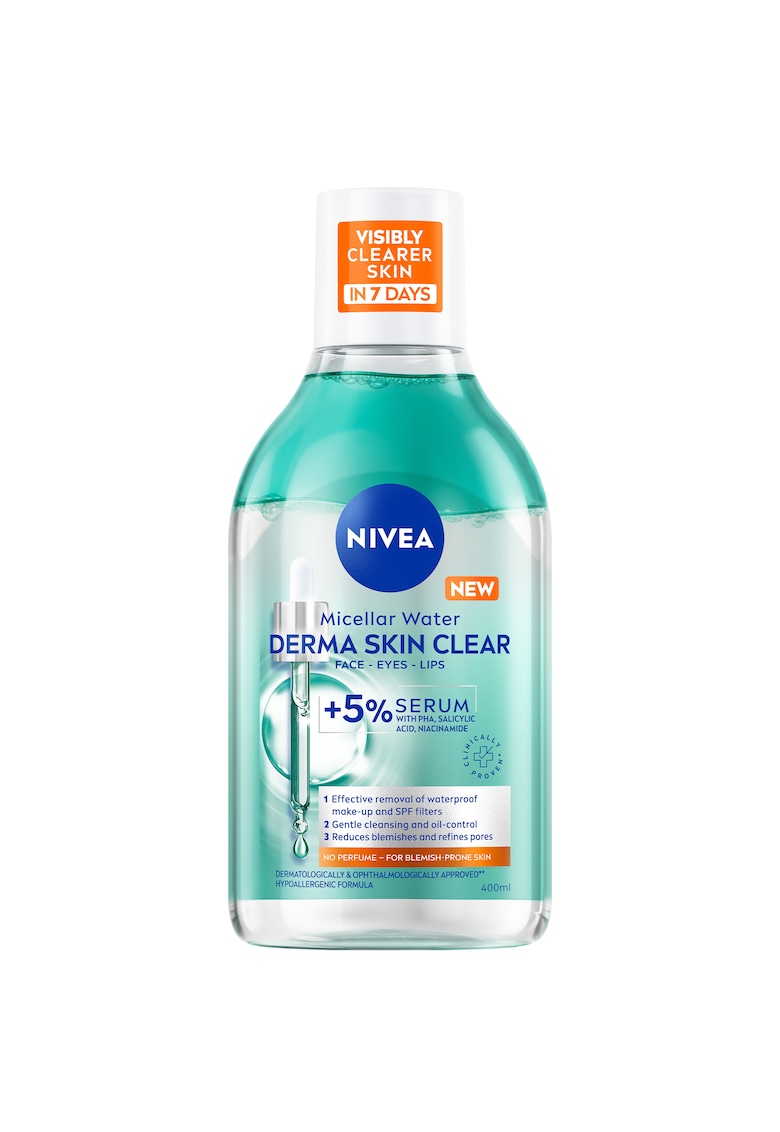 Apa micelara  Derma Skin Clear - 400 ml