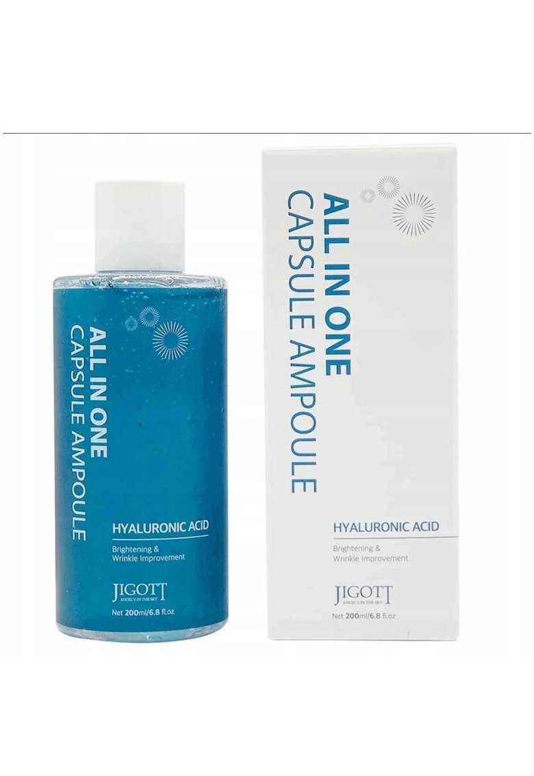 Ser pentru fata cu capsule de Acid Hialuronic  200 ml