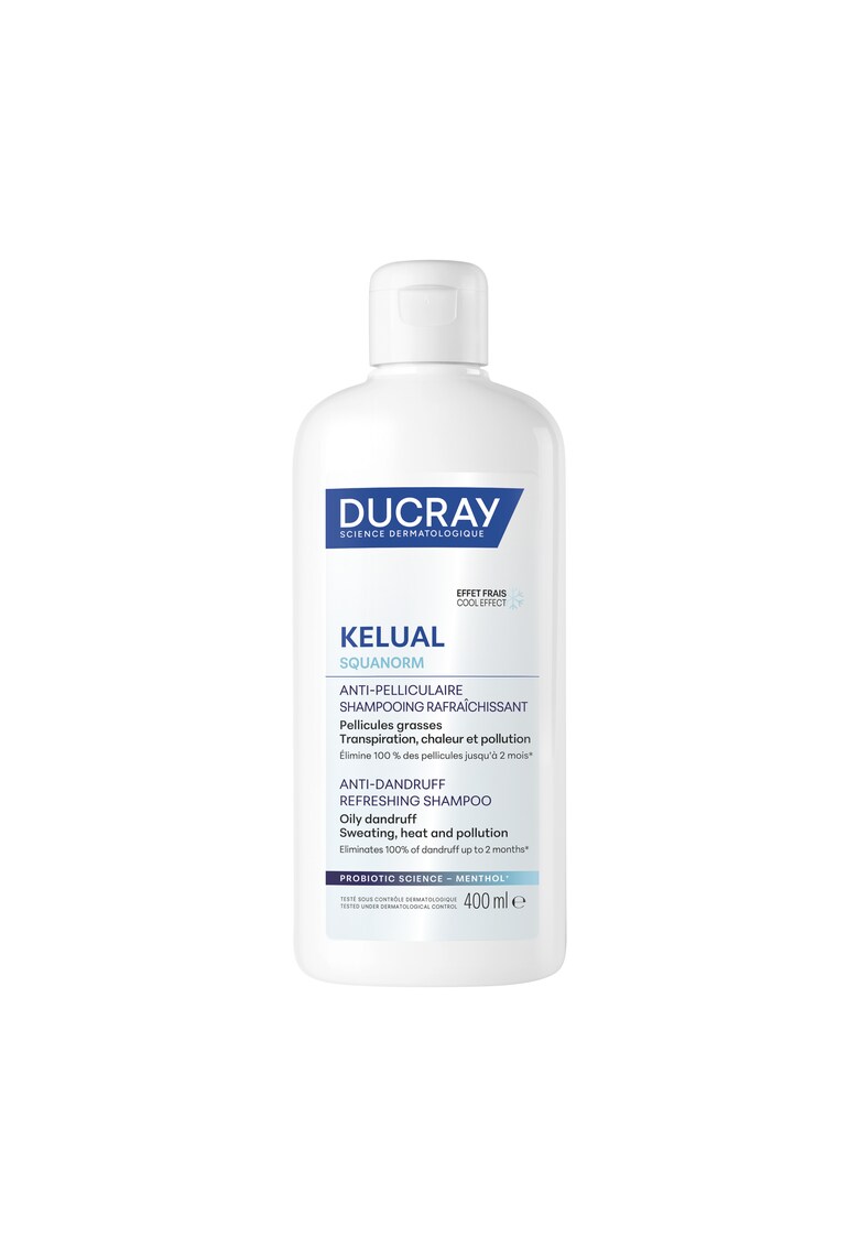 Sampon tratament dermatocosmetic seboreglator - matreata grasa Kelual Squanorm -  400 ml