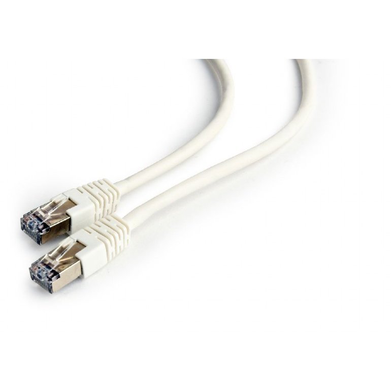 Cablu retea Patchcord RJ45 Cat 6 FTP 3 m Alb
