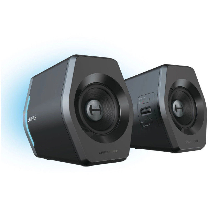 Boxe Gaming G2000 2.0 RGB Bluetooth / USB / AUX Putere RMS 16W Negru