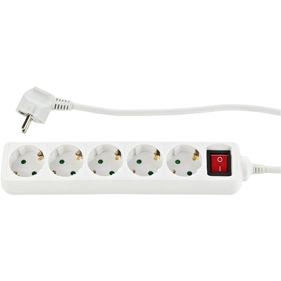 Prelungitor 5 prize 3m White