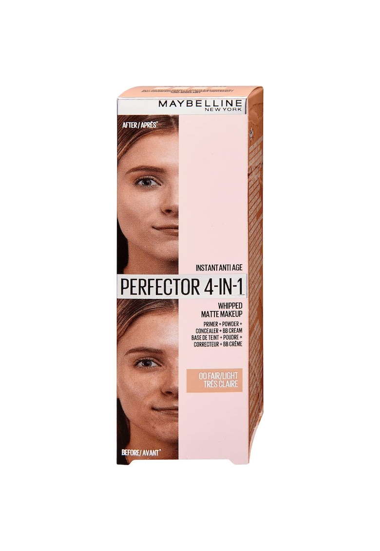 Fond de ten Maybelline Instant Perfector Matte Mousse - nr. 00 Fair/Light