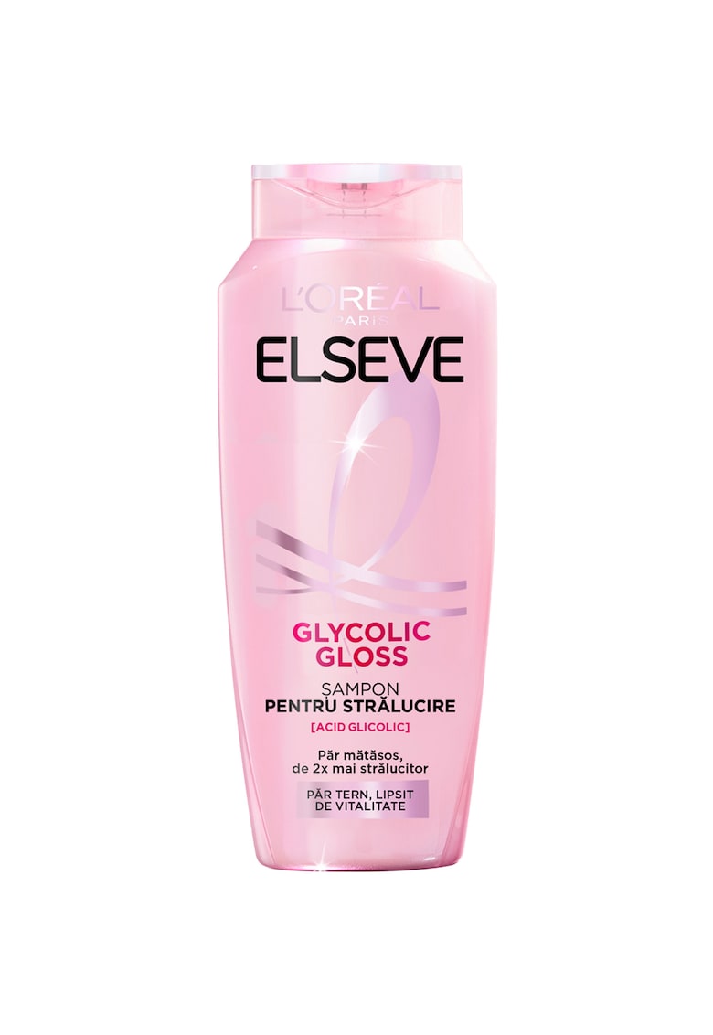 Sampon  Elseve Glycolic Gloss pentru stralucirea parului - contine Acid Glicolic - 400 ml