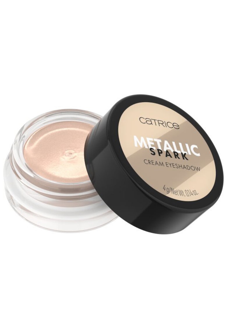 Fard de Ochi Tip Crema  Metallic Spark Cream Eyeshadow - 4 G - Champagne Chic