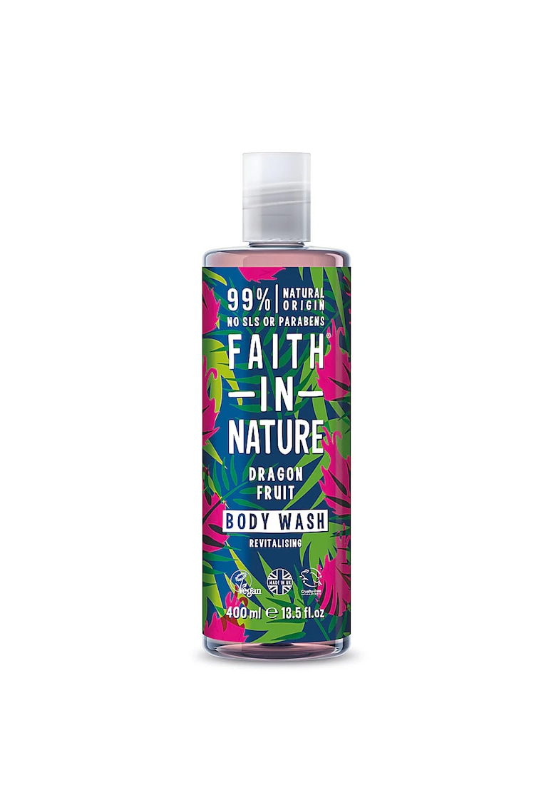 Gel de dus natural - revitalizant - cu fructul dragonului -  400 ml
