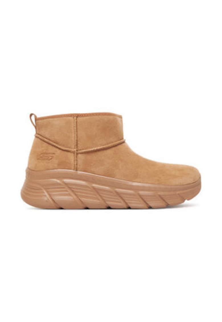 Ghete dama 305413987 -  Piele naturala - Maro