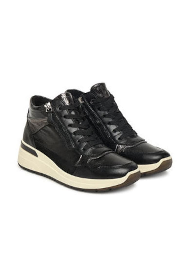Tenisi de dama -  305490988 - piele naturala - negru