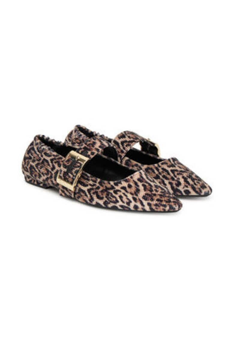 Pantofi de dama -  sintetic - multicolor