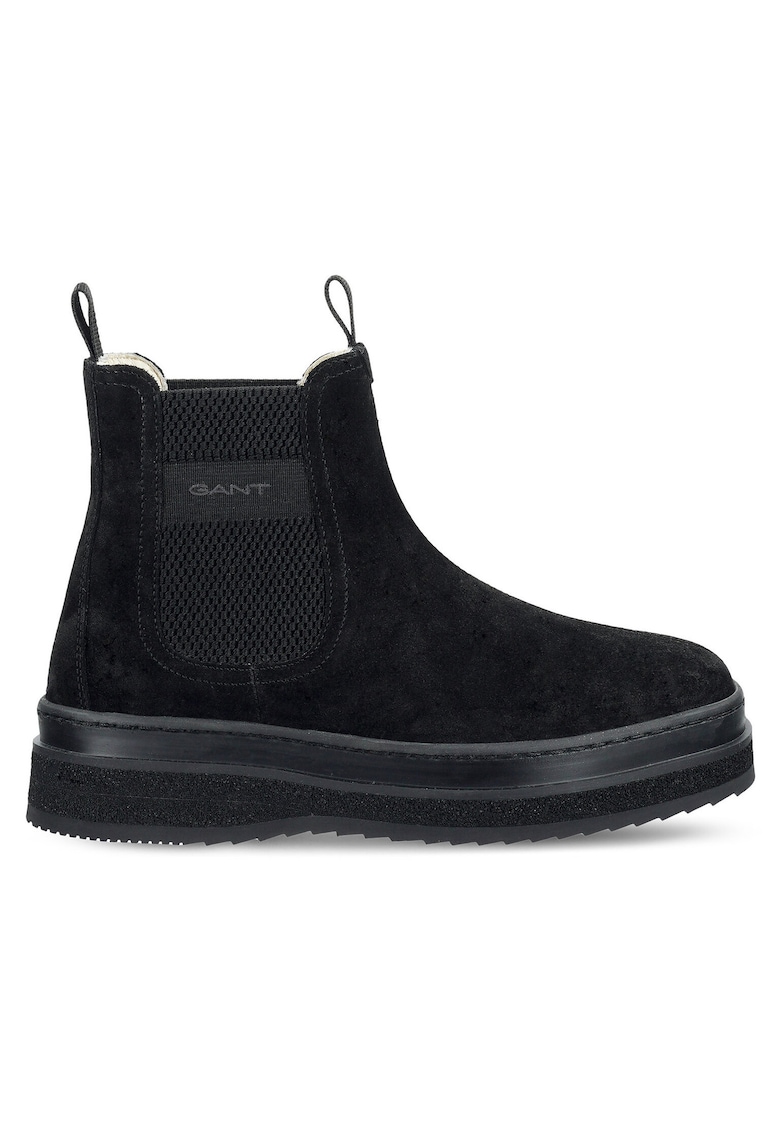 Ghete dama 305603951 -  Piele naturala - Negru