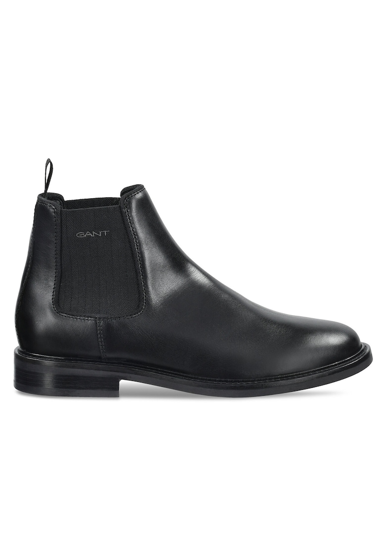 Ghete barbati -  piele naturala - negru -