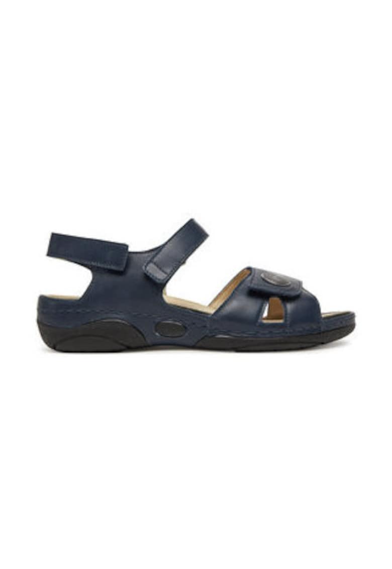 Sandale dama -  305479037 - piele naturala - bleumarin