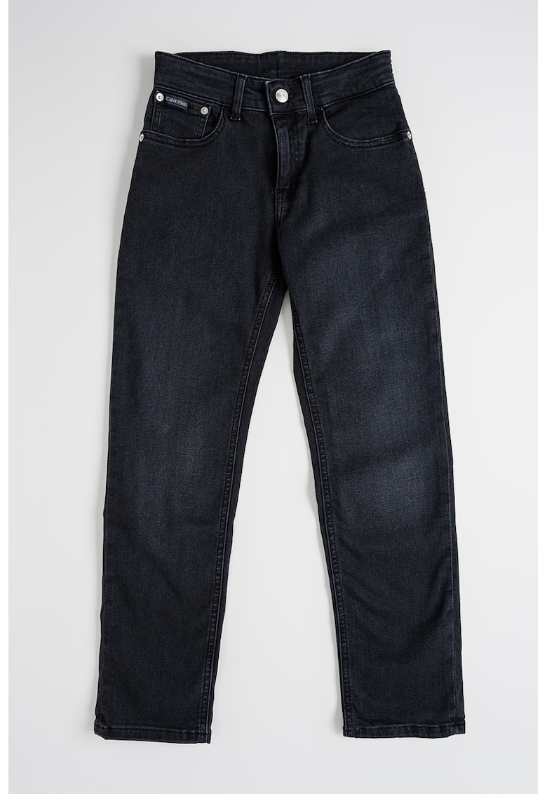 Oferte la Blugi drepti regular fit - Negru