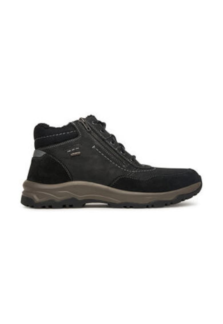 Ghete barbati  piele naturala - negre