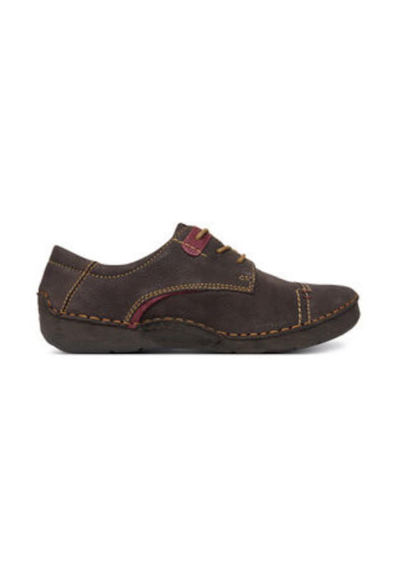 Oferte la Pantofi dama -  piele naturala - maro inchis