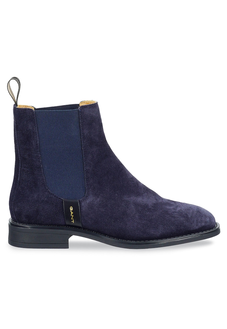 Botine dama 305604002 -  Piele naturala - Albastru inchis