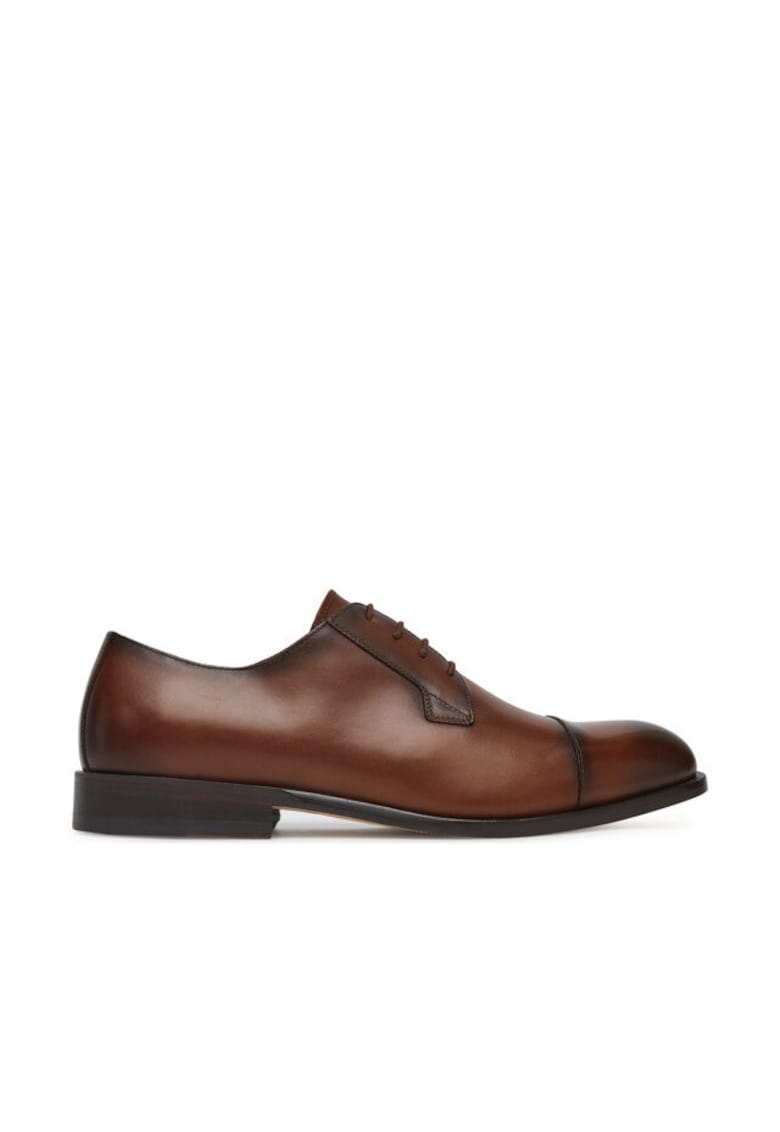Pantofi barbatesti -  piele naturala - maro - elegant si confortabil