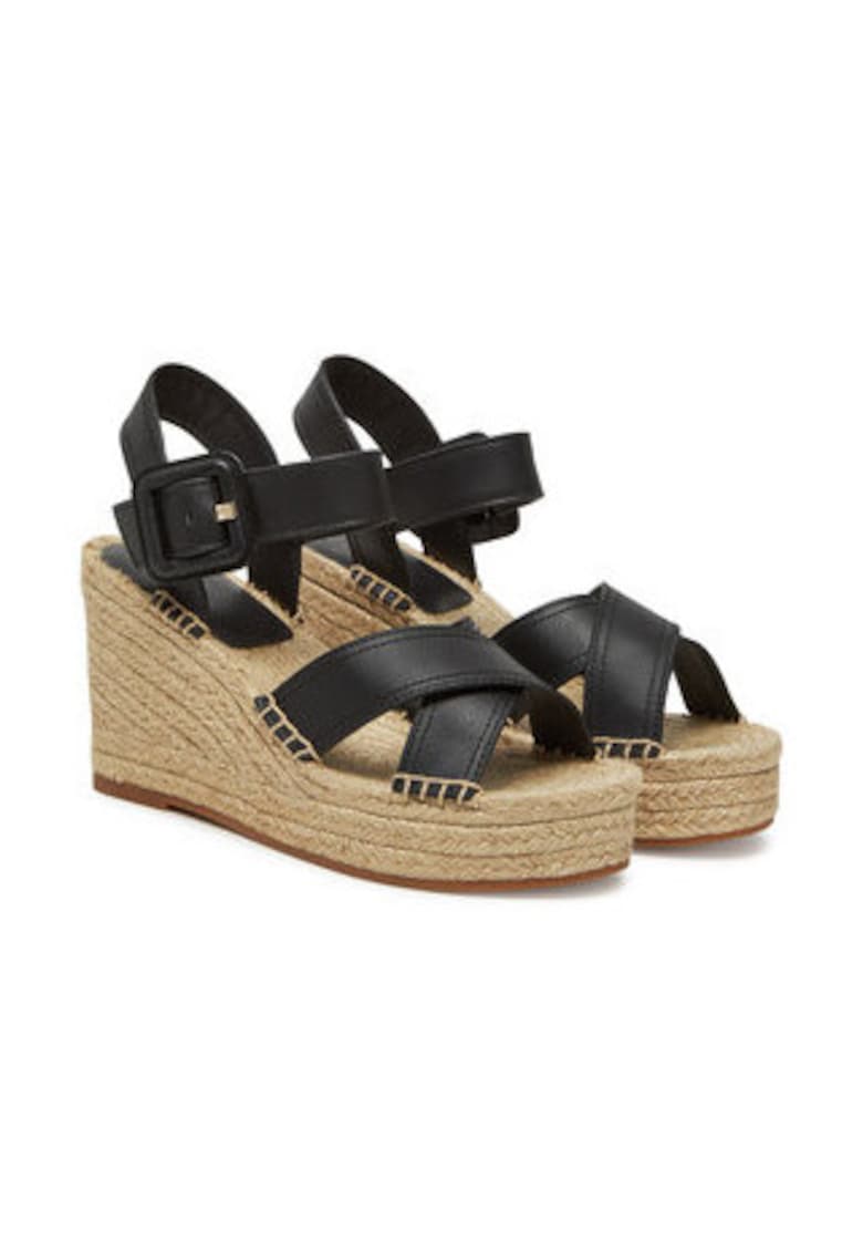 Sandale dama -  piele naturala - negru