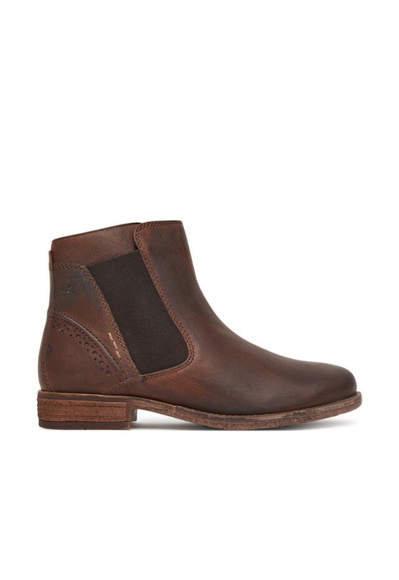 Botine -  piele naturala - maro