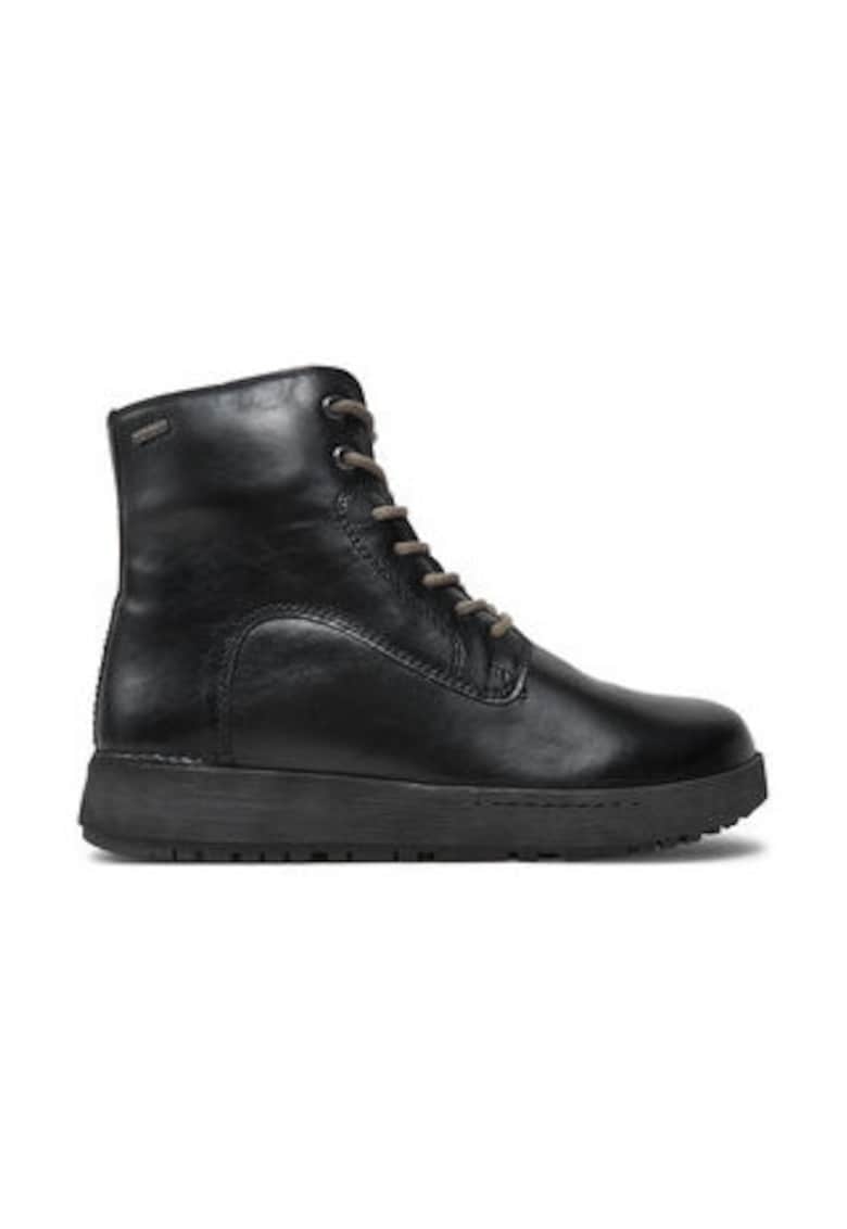 Botine dama -  piele naturala - negru