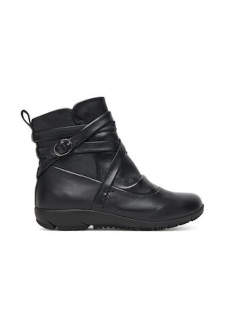 Botine dama negre -  piele naturala