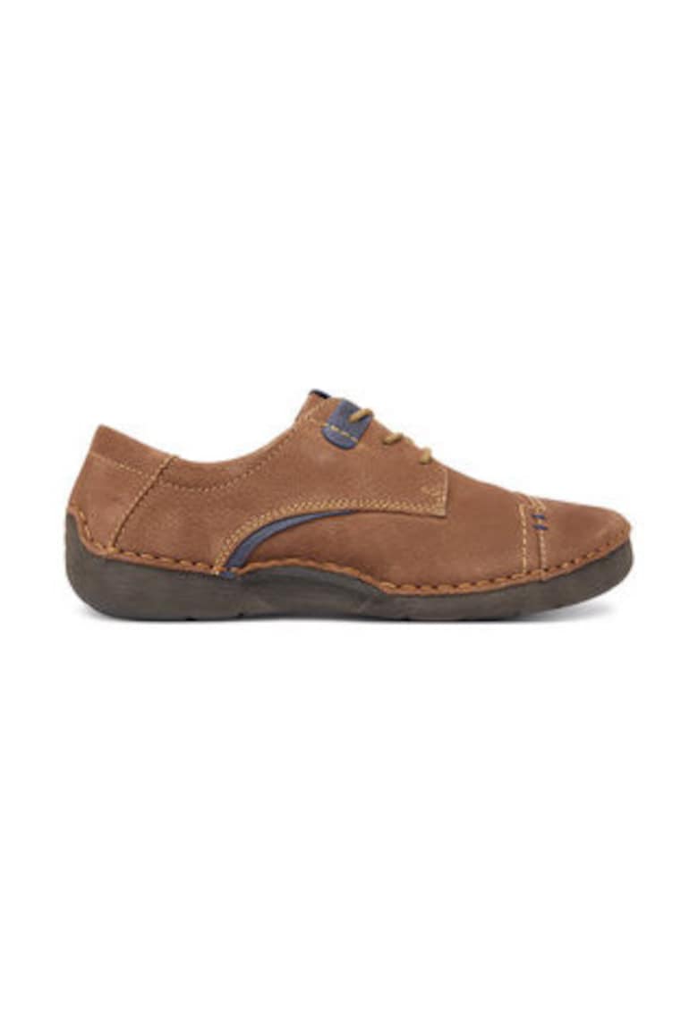 Pantofi de dama  piele naturala - maro