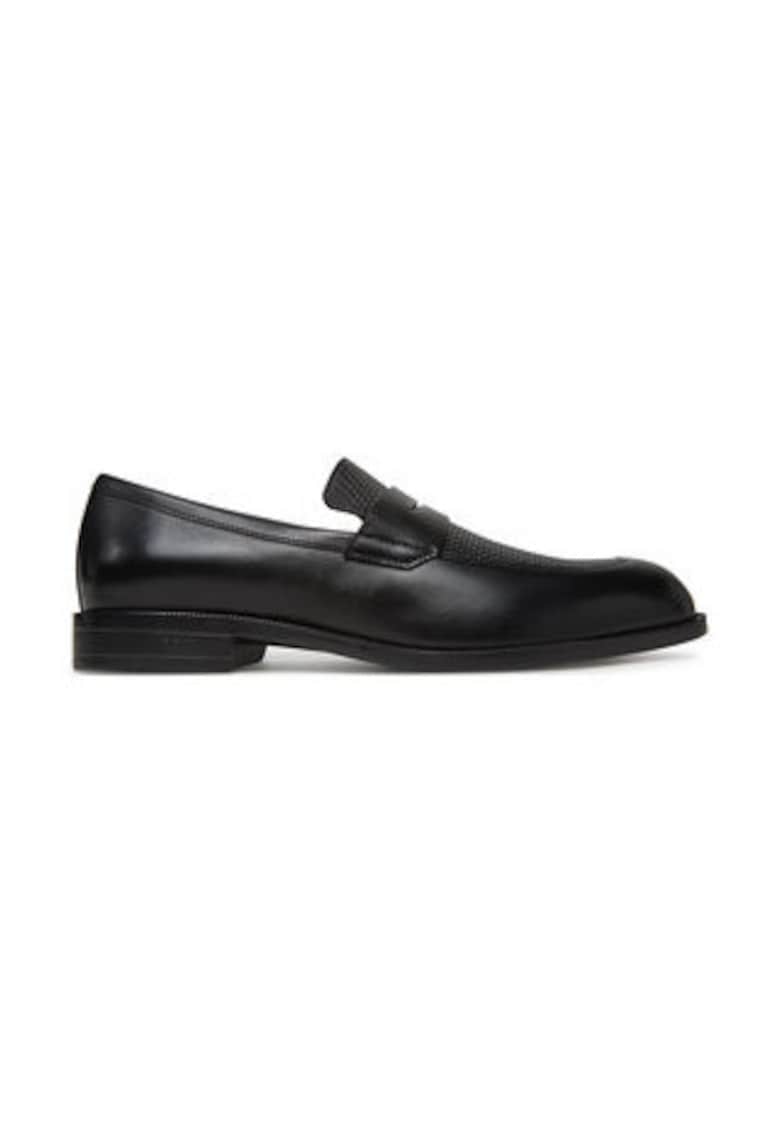 Pantofi barbatesti -  piele naturala - negru - eleganta si confort