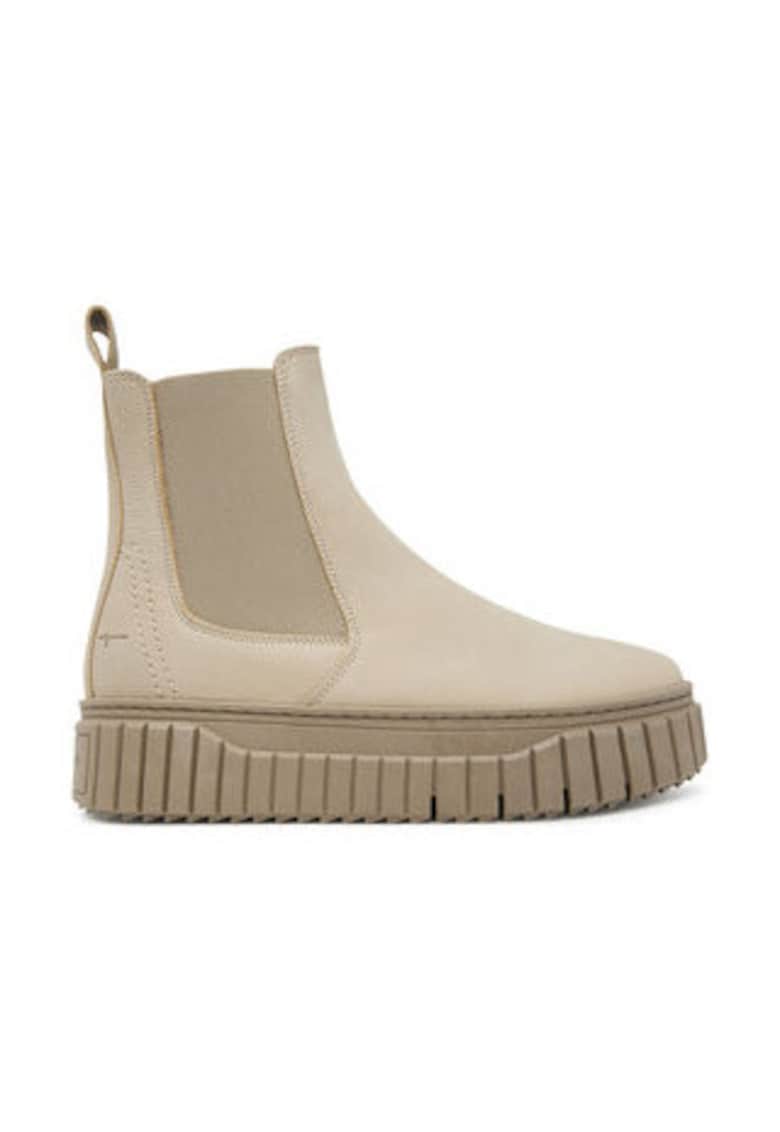 Ghete dama 305246790 -  Piele naturala - Bej