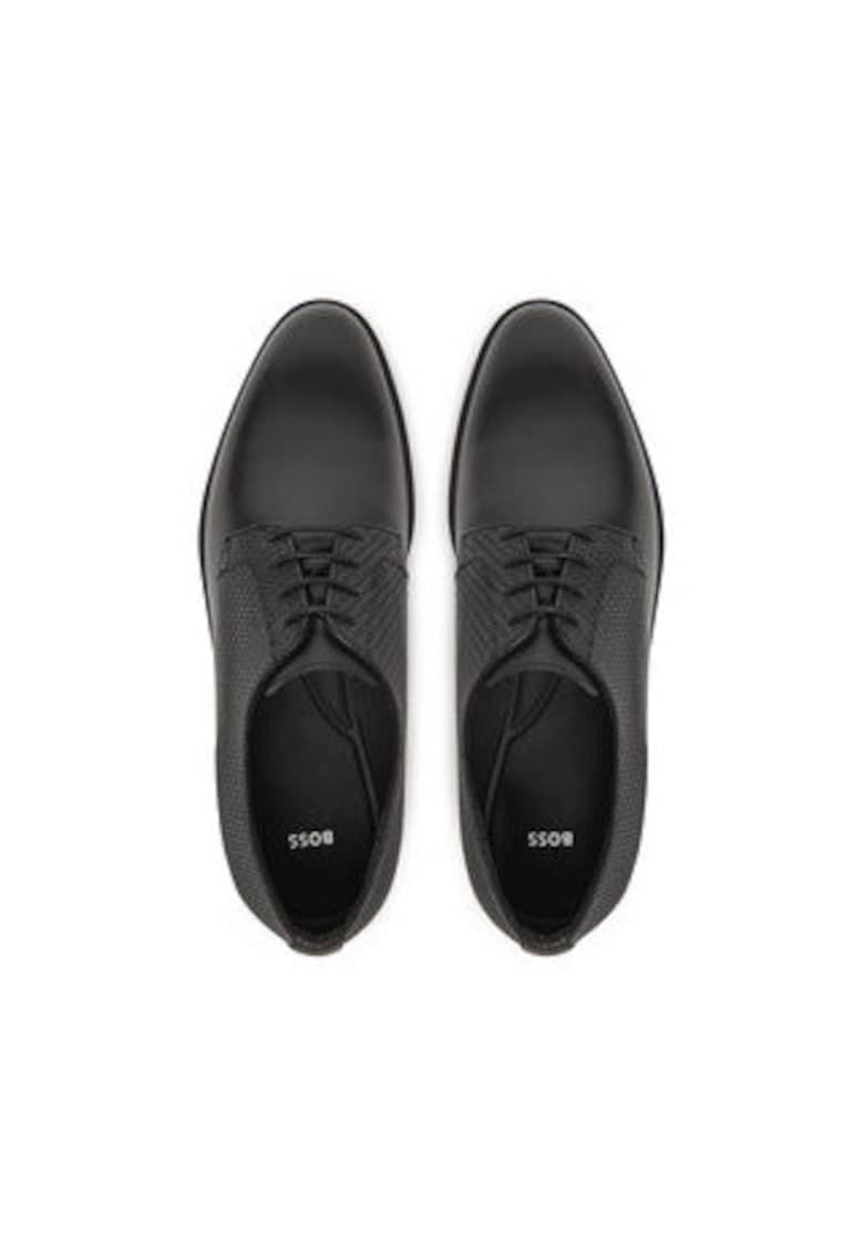 Pantofi barbatesti -  piele naturala - negru - stil clasic