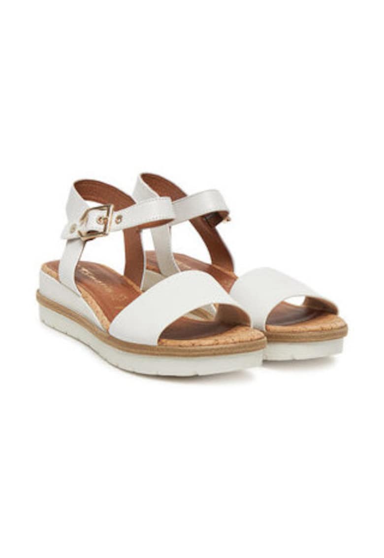 Sandale de dama -  304922718 - piele naturala - alb